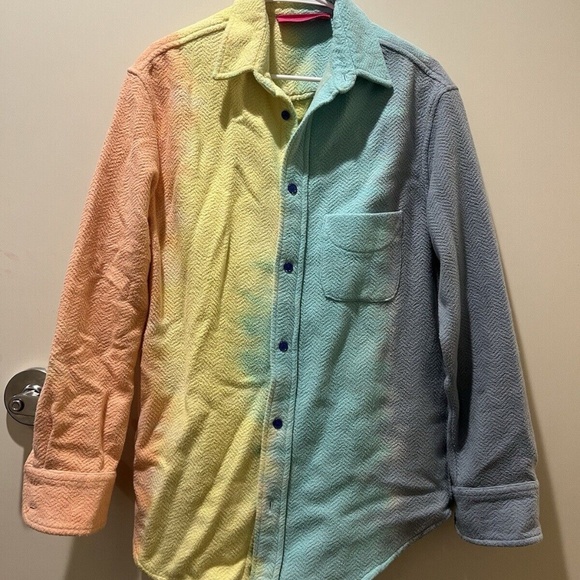 Multicolor Gradient Men's Shirt - Picture 4 of 7